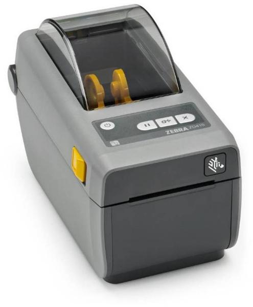 Принтер этикеток Zebra ZD410 (203 dpi, USB, серый)